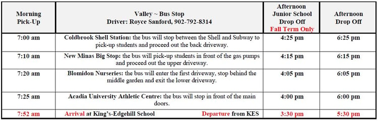 Valley Bus