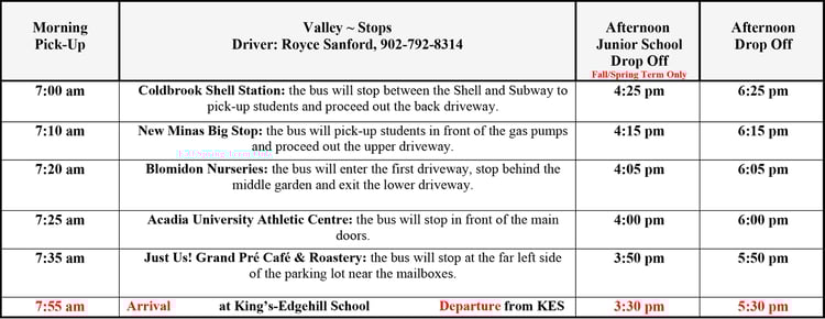 Valley Route 2526